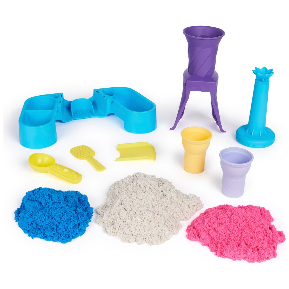 Set für Softeis-Station mit kinetischem Sand