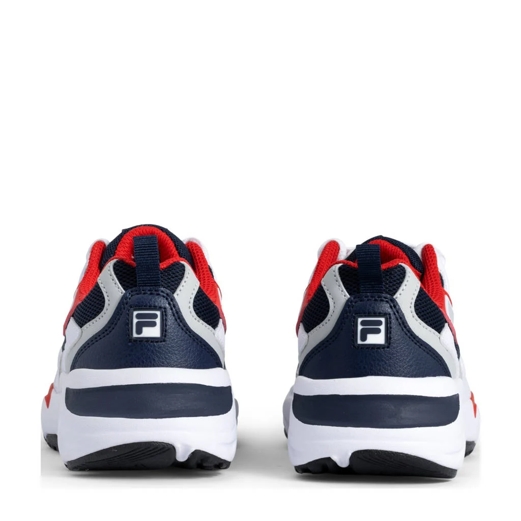 Fila Ray Tracersneakers wit/donkerblauw/rood