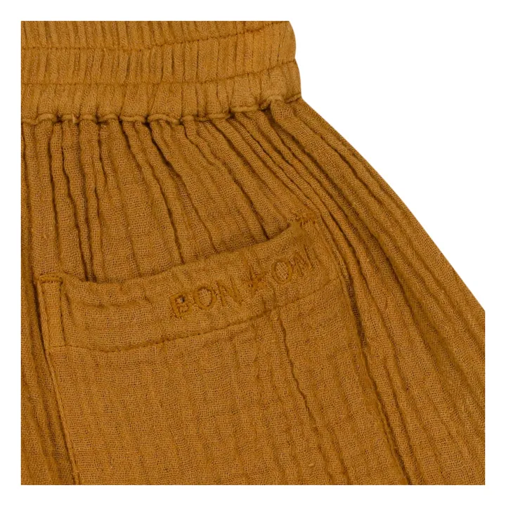 Bonton Short Rambo Coton Bio | Ocre
