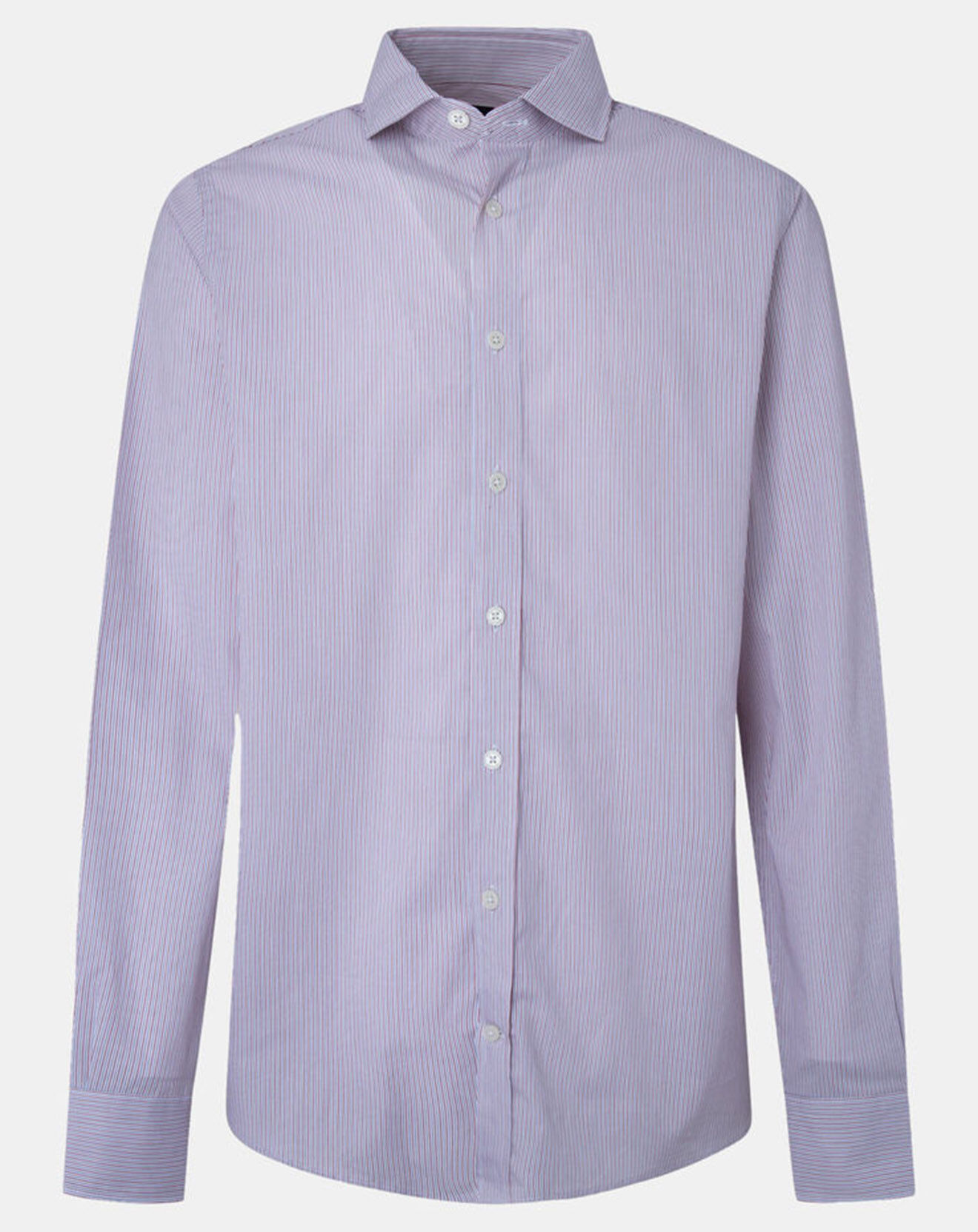 Hackett London Chemise Classic Fit rayée rouge/bleu