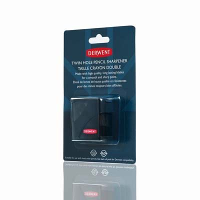 Derwent Manual Twin Hole Sharpener