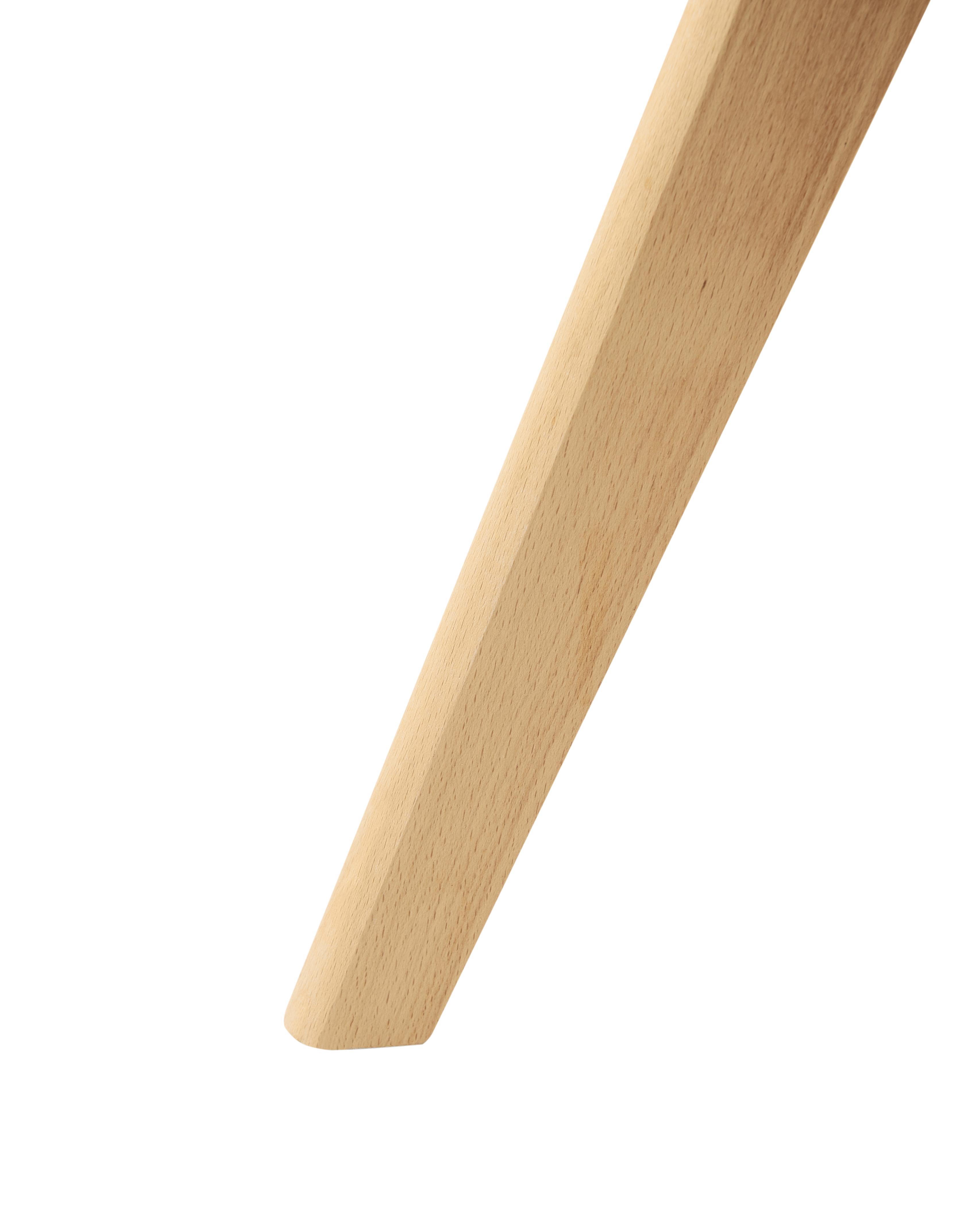 Set van 2 eetkamerstoelen CALGARY Stof Bruin
