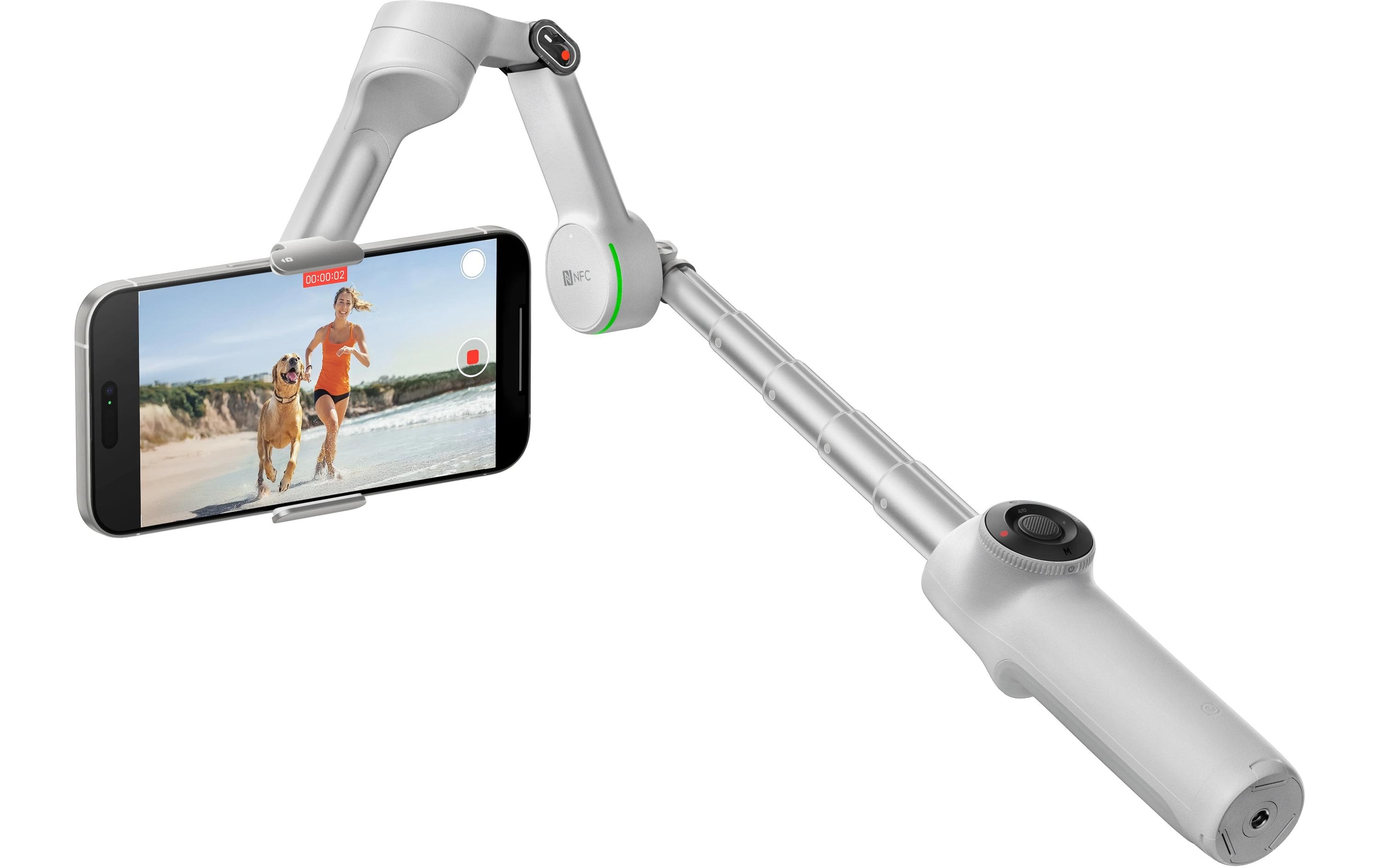 Gimbal Flow 2 Pro Grau<br>Ultimativer Kl-Tracking-Stabilisator