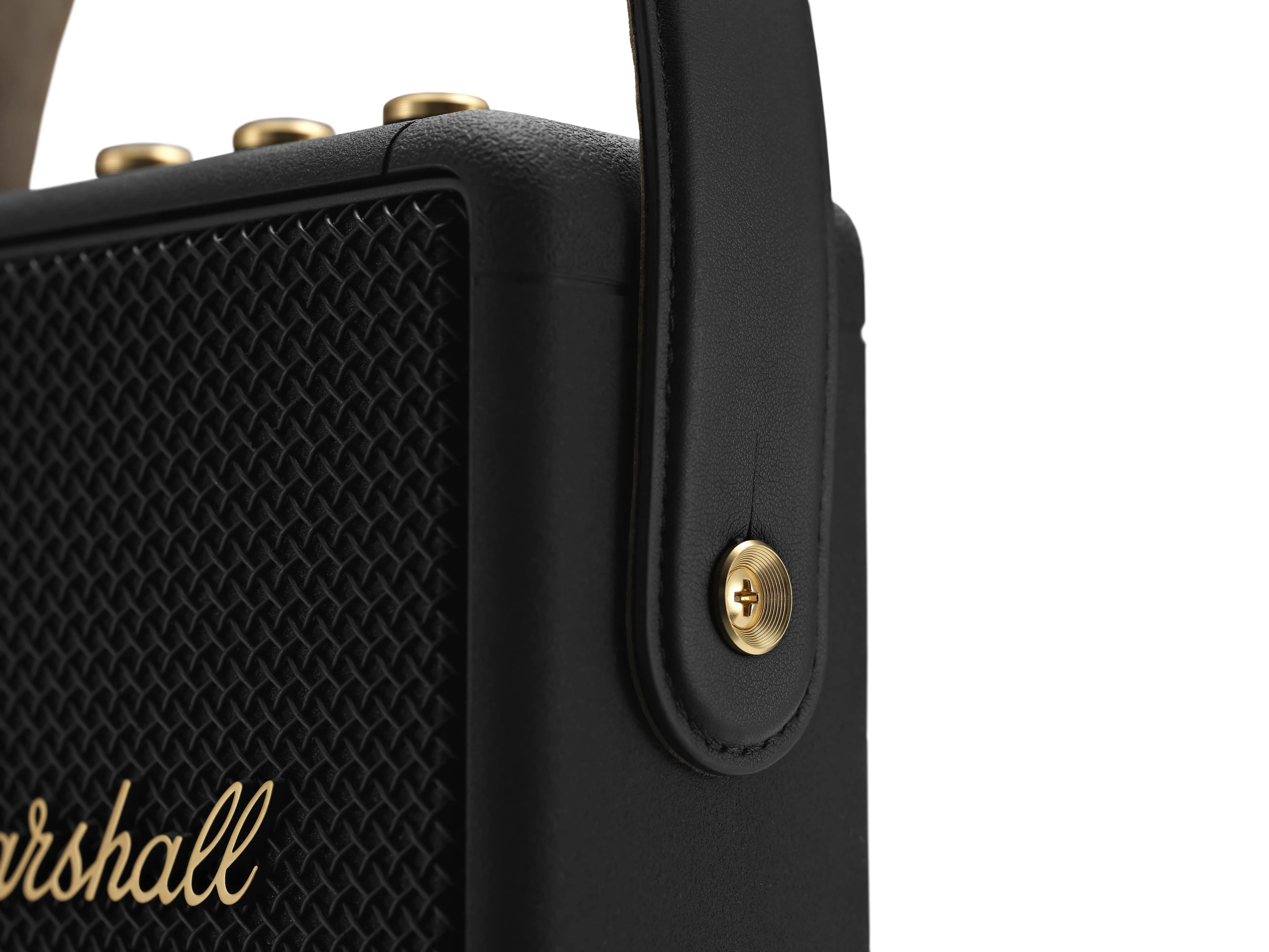 Marshall Stockwell II Black & Brass Enceintes Bluetooth portables