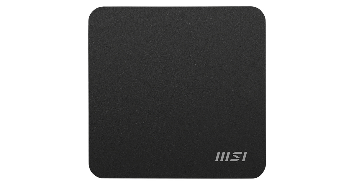 MSICubi NUC AI 1UMG-006EU pc-systeem  (Zwart | Core Ultra 5 125H | Arc Graphics | 16 GB | 512 GB SSD)