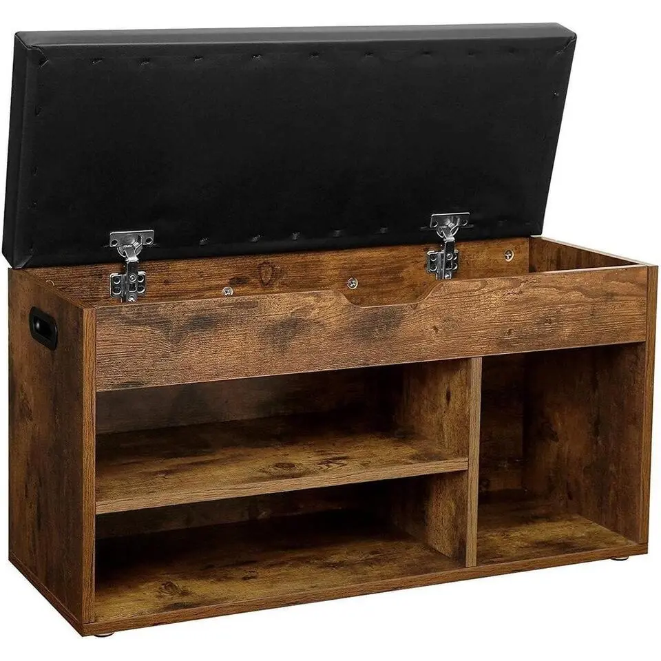 Schoenbank -Schoenenrek - Opbergruimte onder de zitting - 80 x 30 x 44 cm
