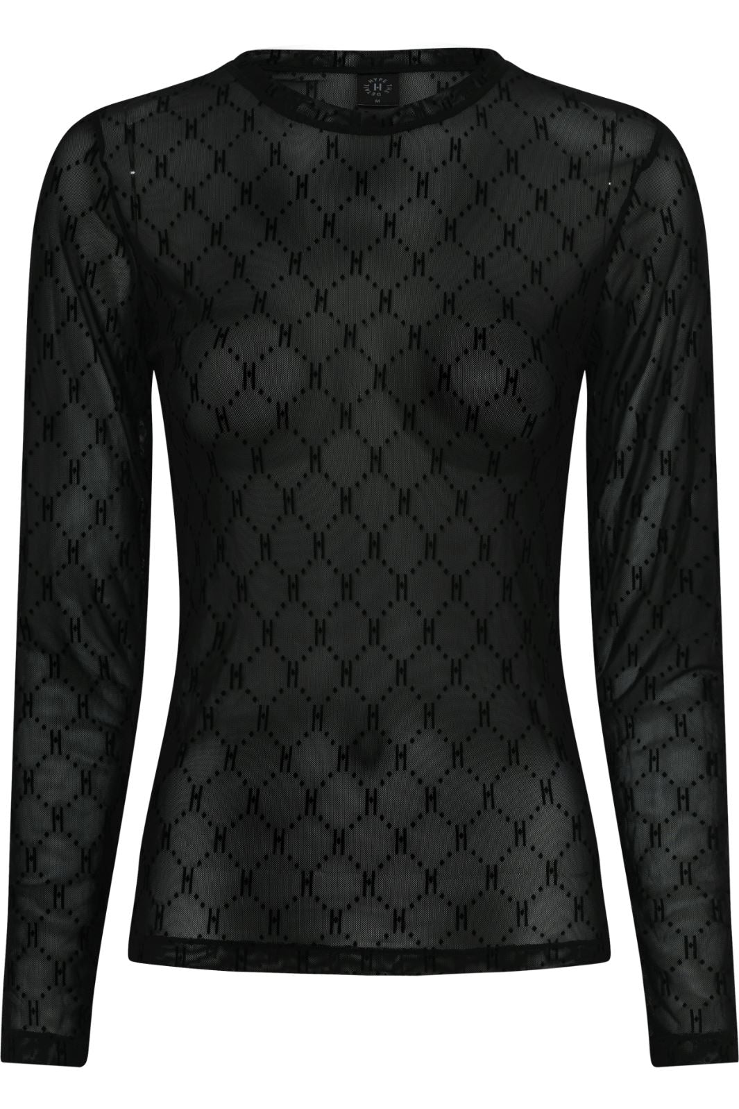 Hype The Detail Mesh Blouse sort