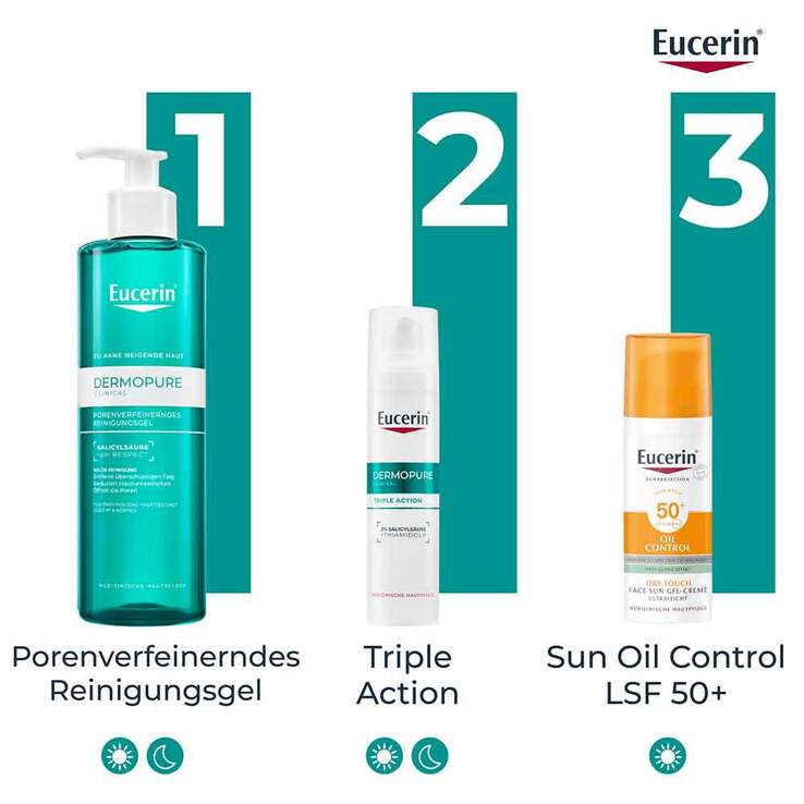 Eucerin Dermopure Clinical Reinig.Gel porenverfein, 400 ml