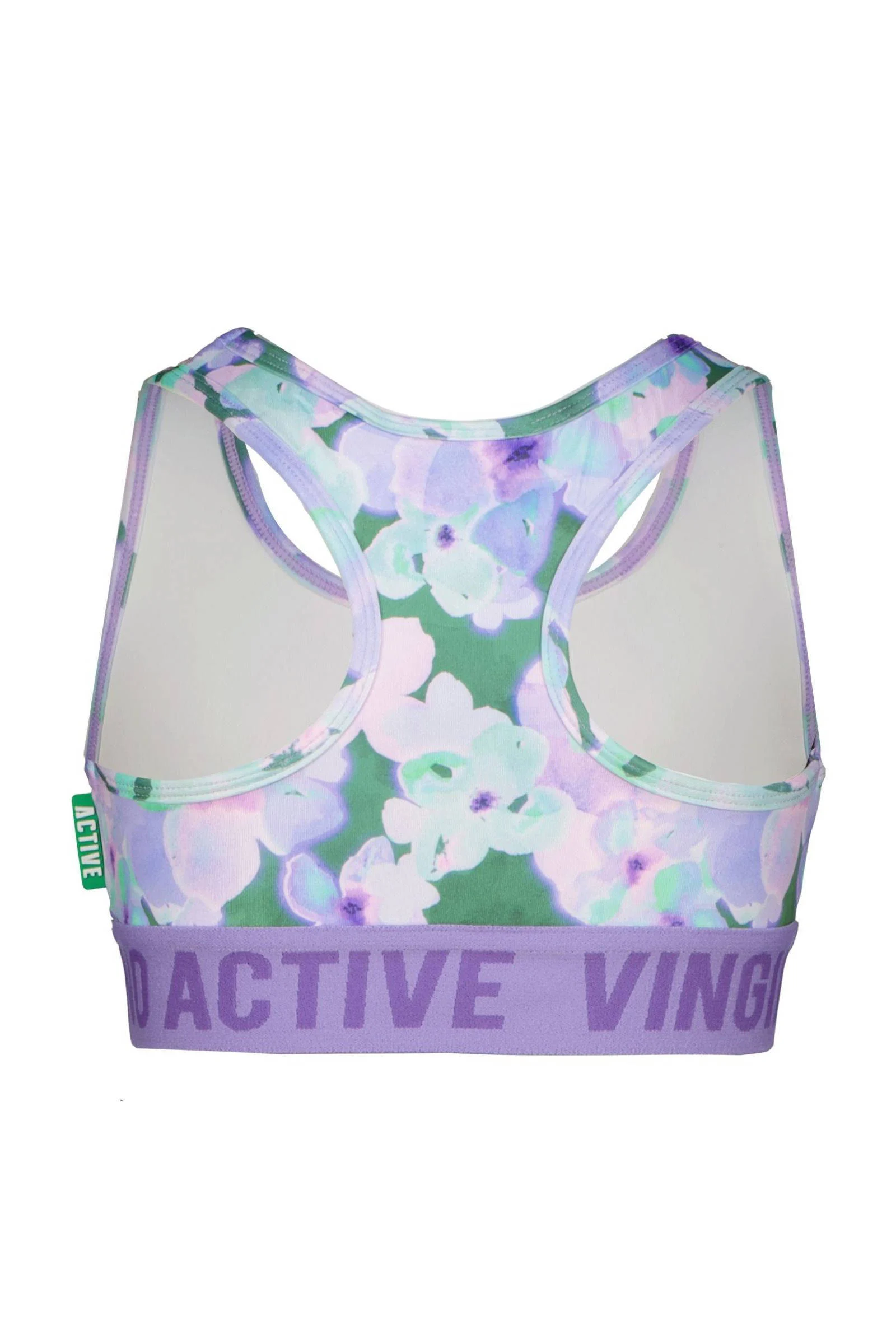 Vingino sporttop Grace lila/groen
