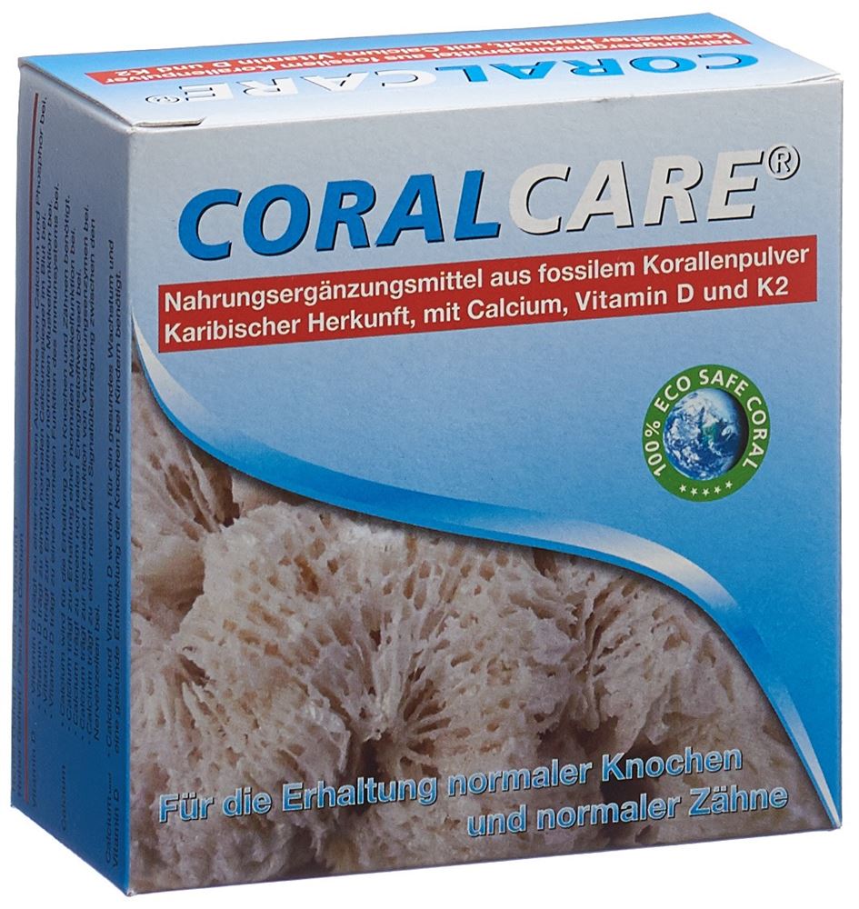 CORALCARE Coralcalcium 2000 mg<br>30 Stück, Beutel, Vitamin D3 + K2