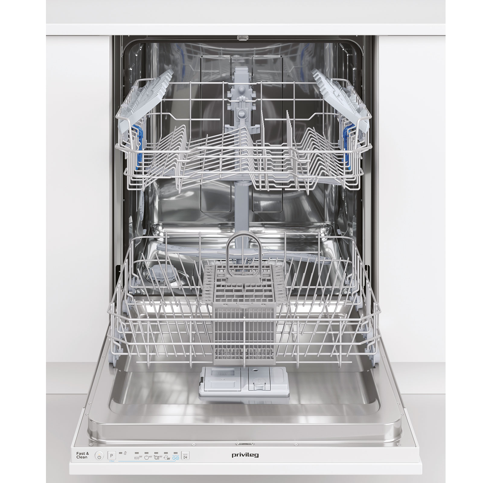 PRIVILEG Einbau-Geschirrspüler RCIE 2B19 A - vollintegriert - 60 cm - F