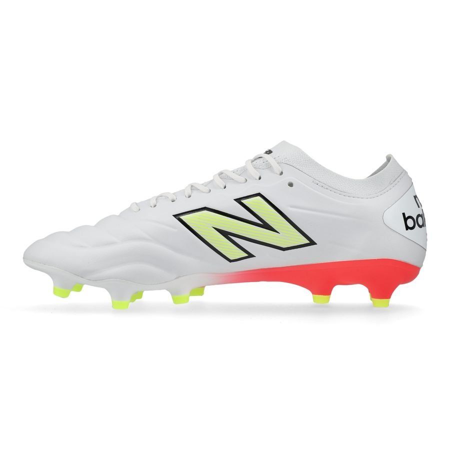 New Balance 442 V2 Elite FG Flash Point - Blanc/Vert/Noir