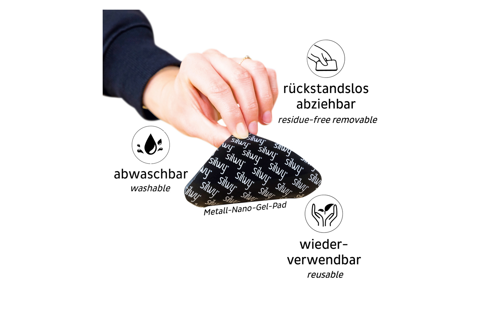 silwy® Magnet-Champagnergläser inkl. Untersetzer 2er Set (200 ml)