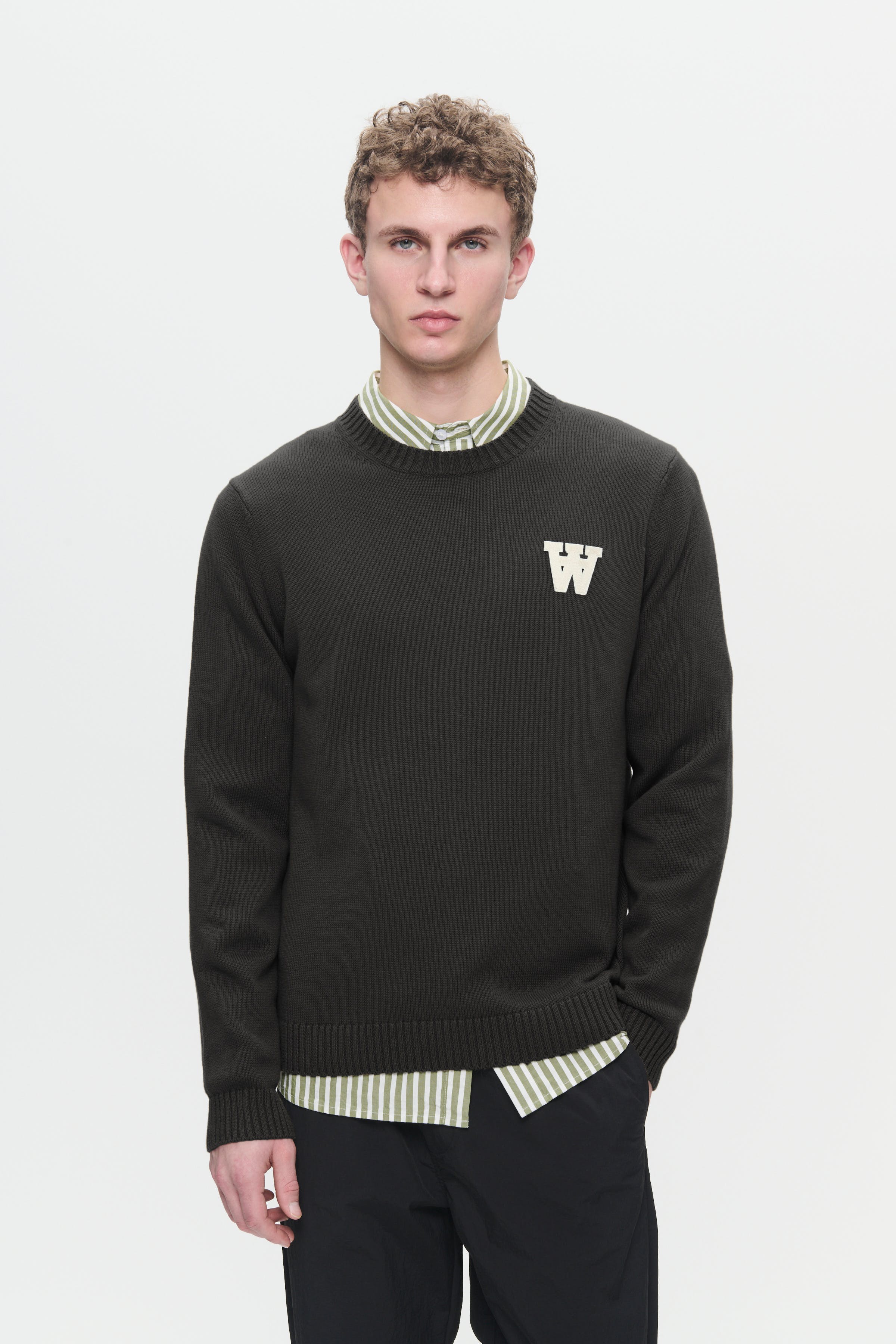 DOUBLE A BY W.W. MEN WWTay Pullover
