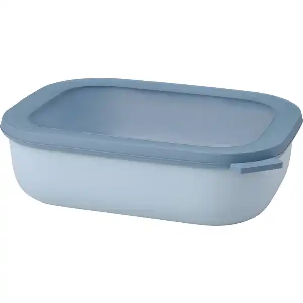 Multischüssel Cirqula rechteckig 2000 ml - Nordic Blue