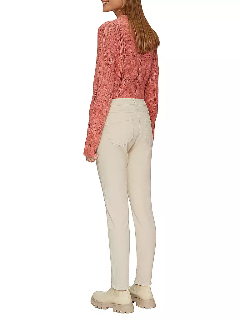 S.OLIVER Cordhose Slim Fit beige
