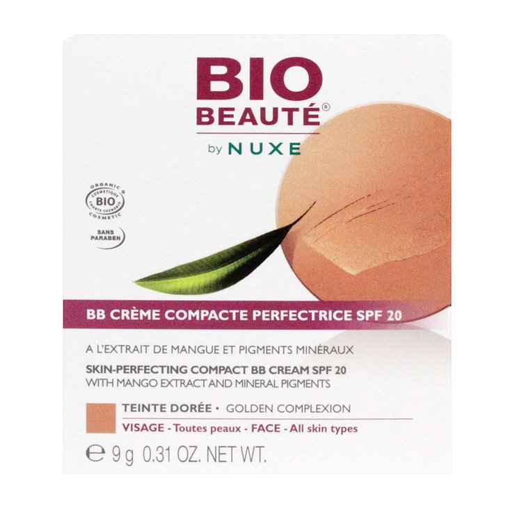 BB crème compacte perfective SPF20 teinte dorée