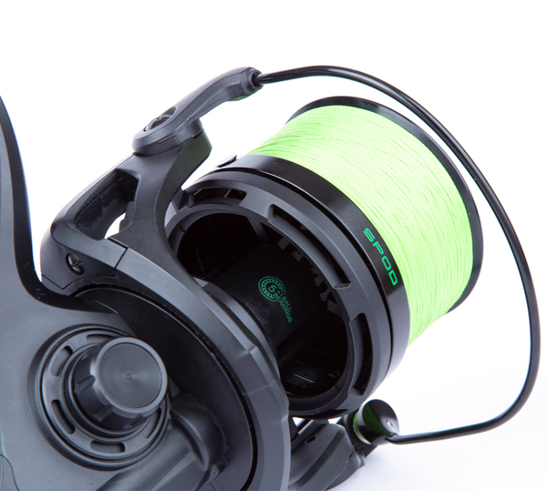 Moulinet carpe Sonik Herox Spod (Avec tresse)