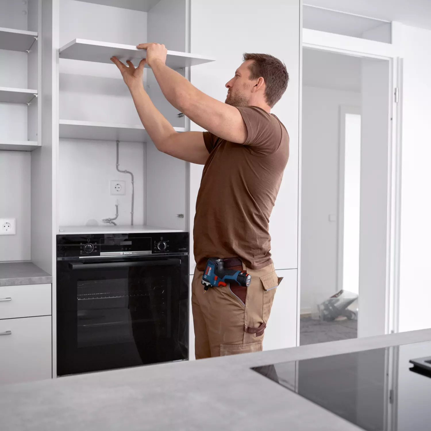 Bosch GSR 12V-35 HX Solo 12V Li-Ion accu boor-/schroefmachine body in L-Boxx - koolborstelloos