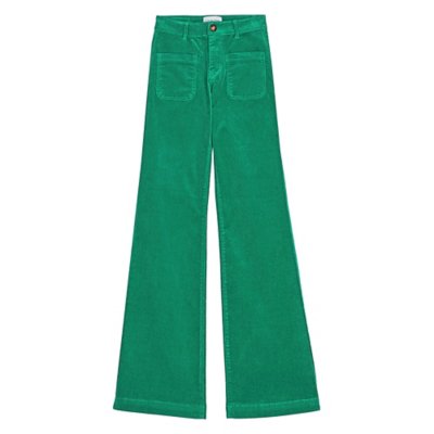 Pantalon femme Sonny Velours VERT LA PETITE ETOILE
