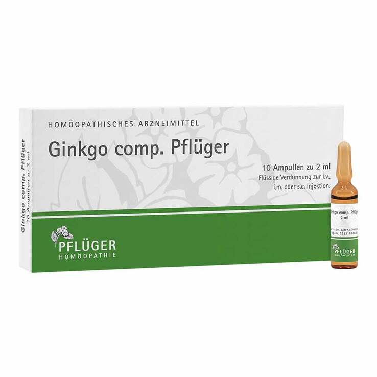 Ginkgo comp.Pflüger Ampullen, 10 St
