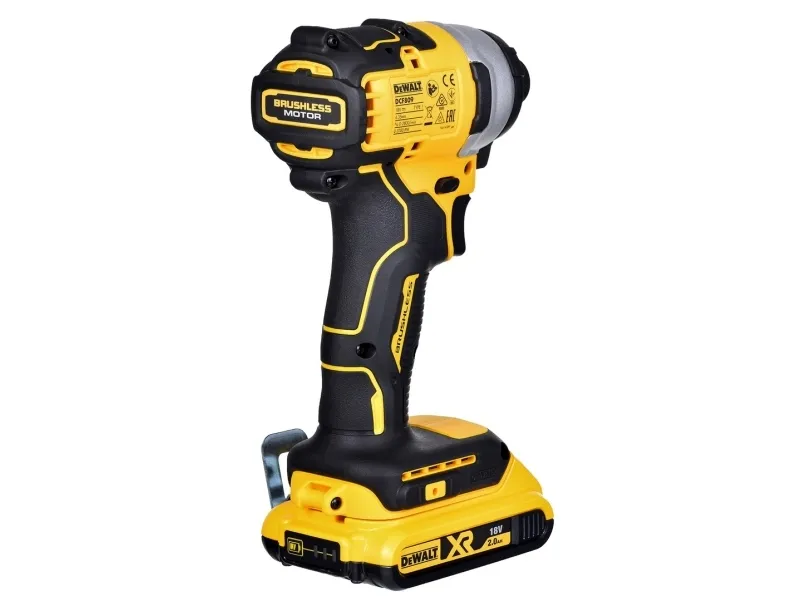 DeWALT DCF809D2T-QW - Støddriver - ledningfri - 300 W - 1/4