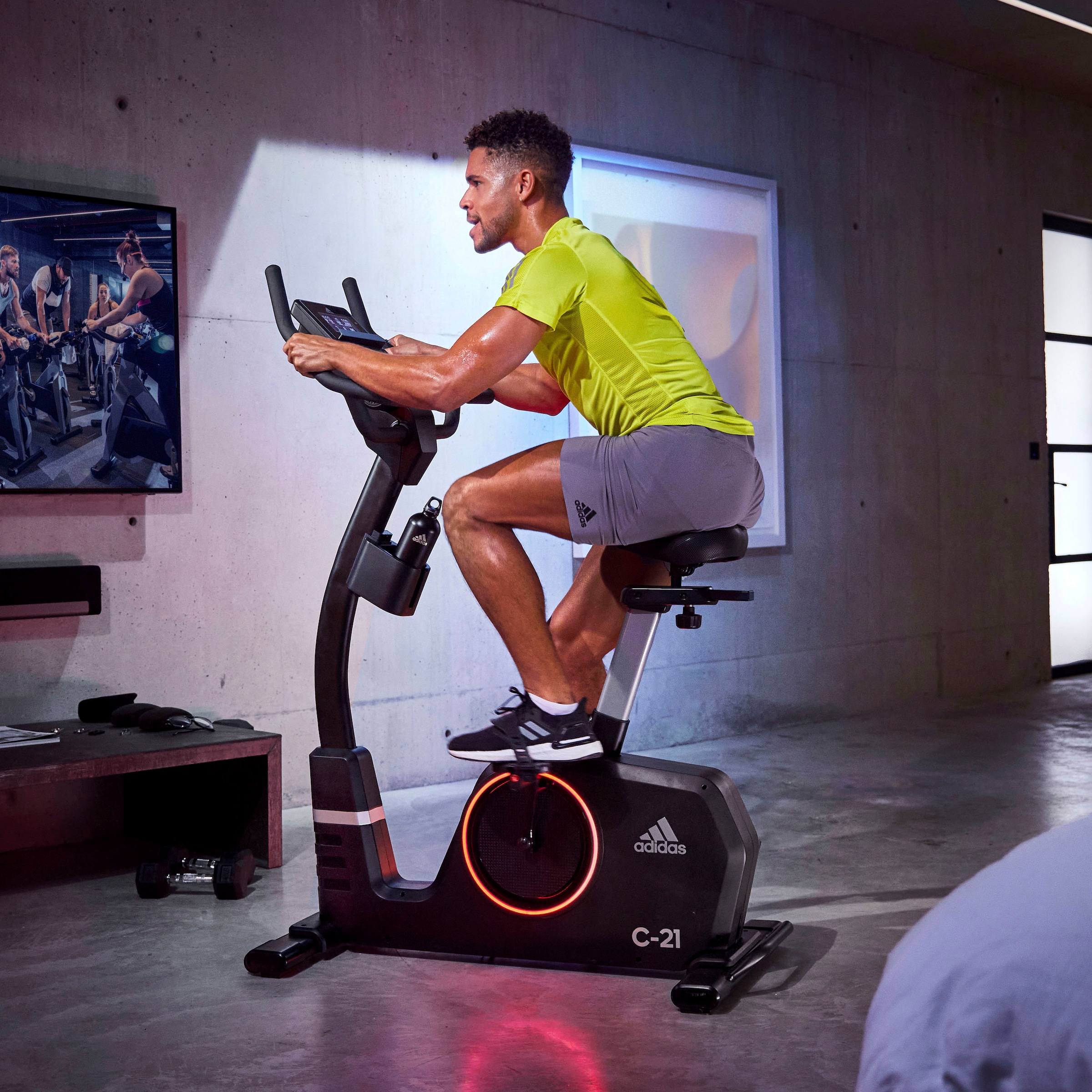 adidas Performance Ergometer »C-21BT« Schwungmasse ca. 9 kg, 24 Widerstandsstufen
