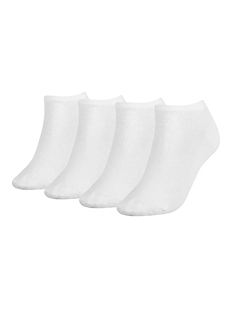 TOMMY HILFIGER Sneaker Socken 4er Pkg. White weiss
