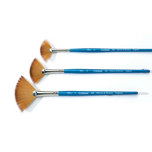 WINSOR & NEWTON Cotman™ Fächerpinsel, Serie 888, Aquarellpinsel