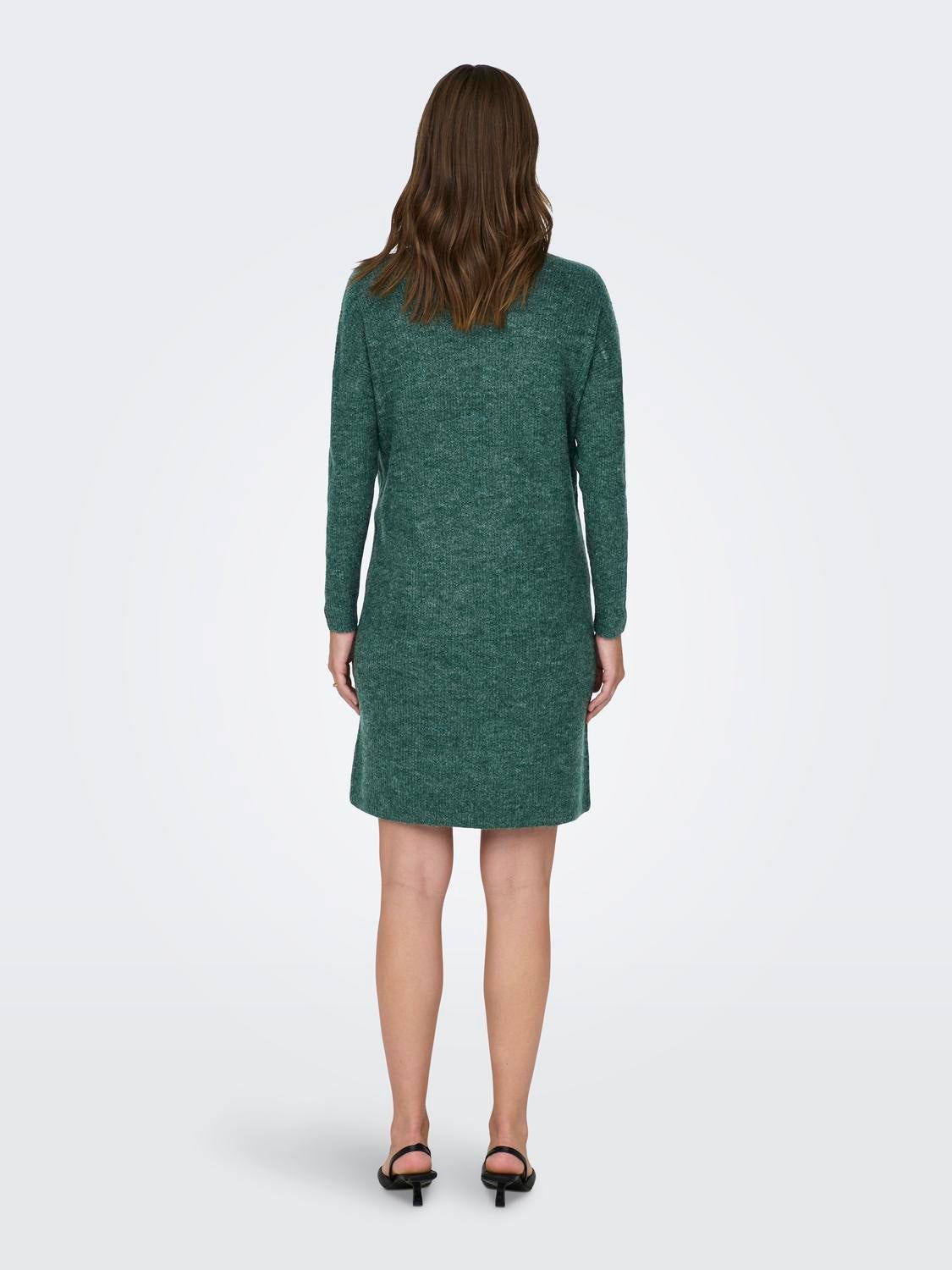 OLMJANA Langes Kleid Mallard Green