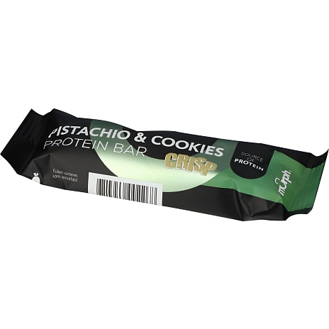 Proteinbar m. kiks og pistacienødder