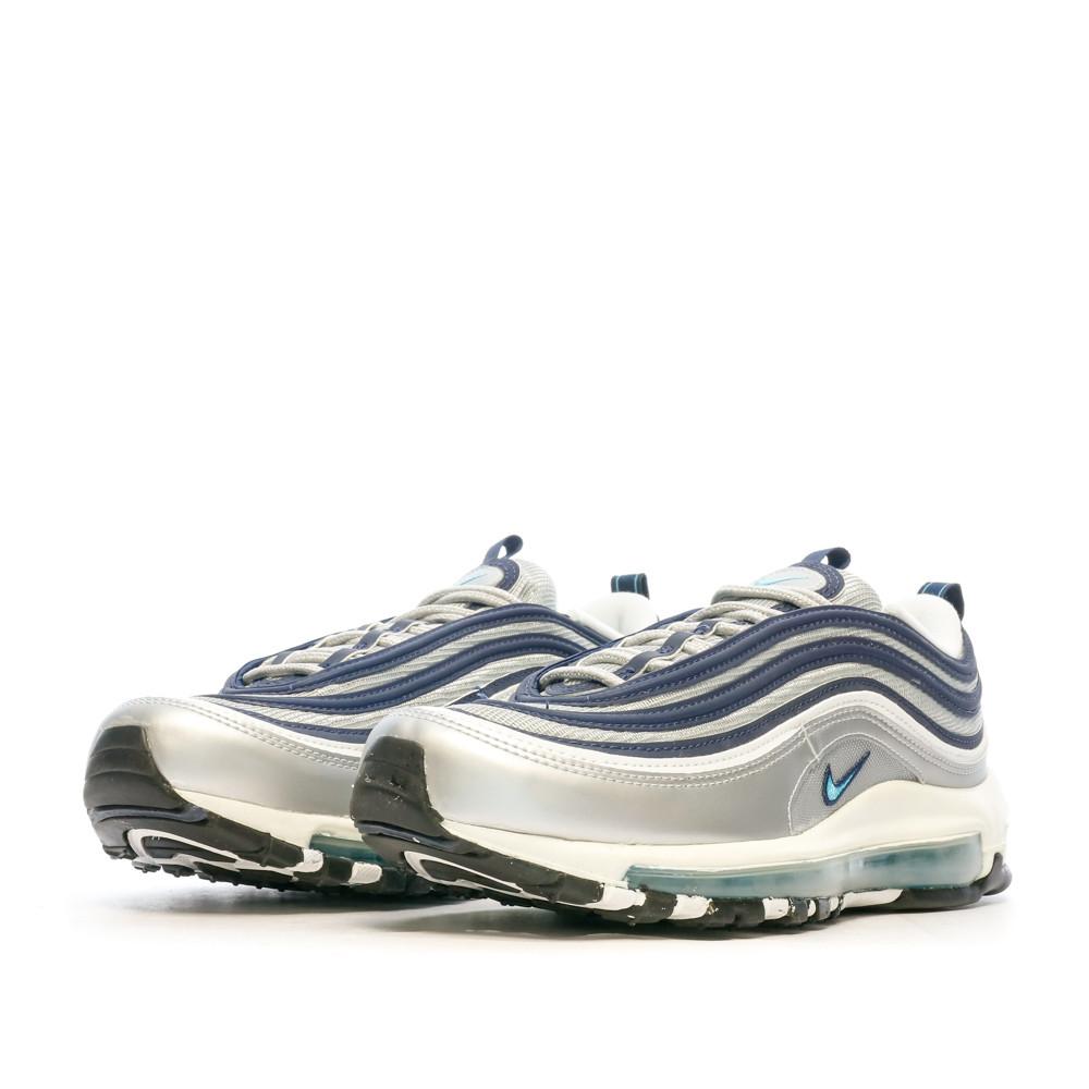 Nike Baskets Grise/Bleu Mixte Nike Air Max 97