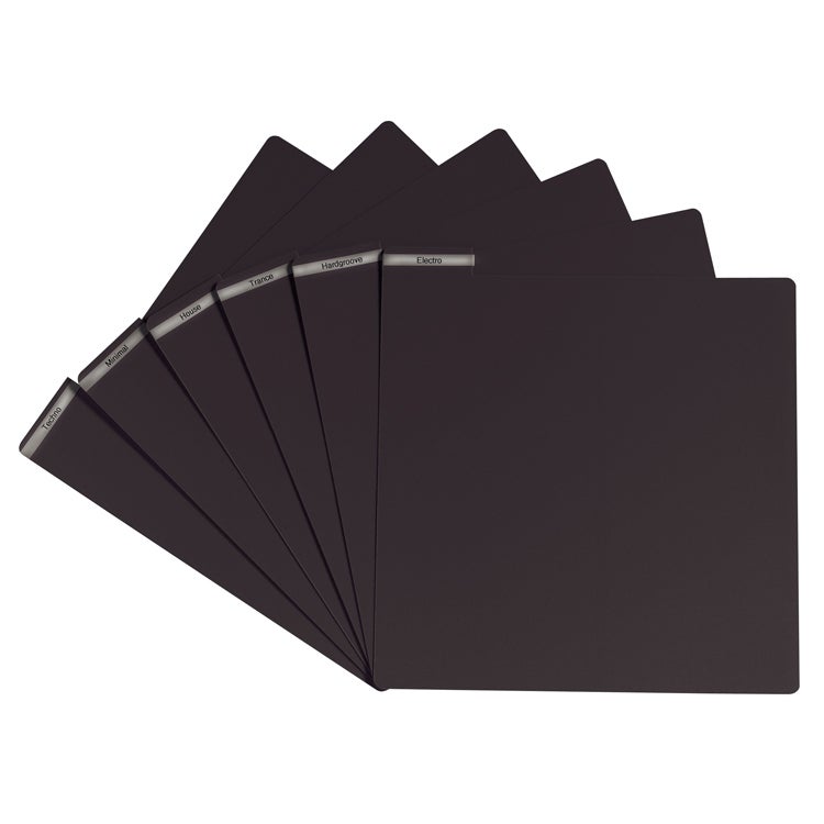 Glorious PVC Vinyl Divider zwart (per stuk)