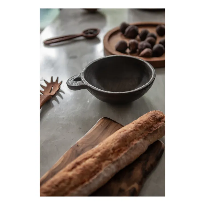 Pure Wood Design Bol en terracotta