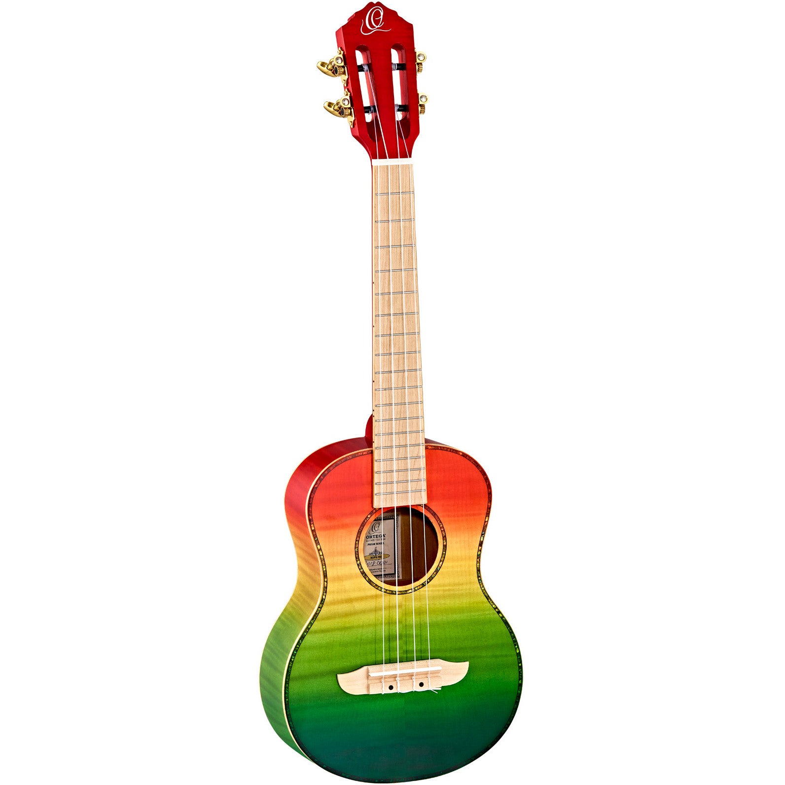 Ortega Prism series RUPR-TRI tenor ukelele met tas