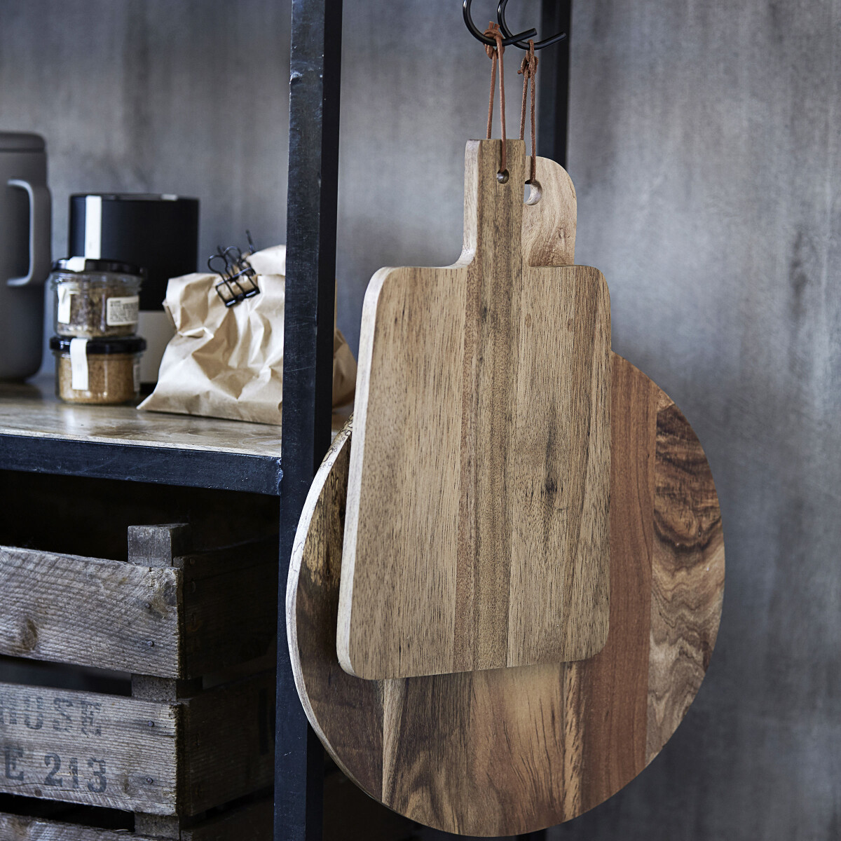 House Doctor - Skærebræt - Walnut - Træ - Natur - 26X42 CM