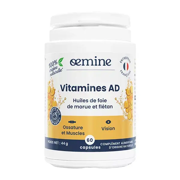 Vitaminas Oemine A, D, B, C, D, B ...
