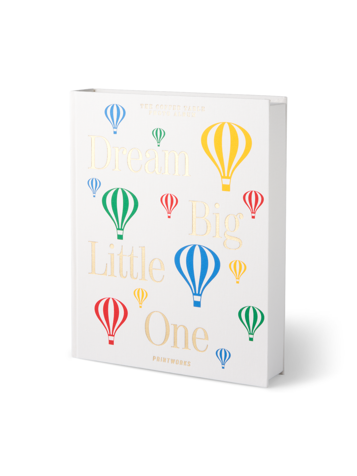 Babyalbum | Gråplade/bomuld/papir/metal. 33 x 27 x 5 cm. 30 sider. Stor.  | Off White | Printworks
