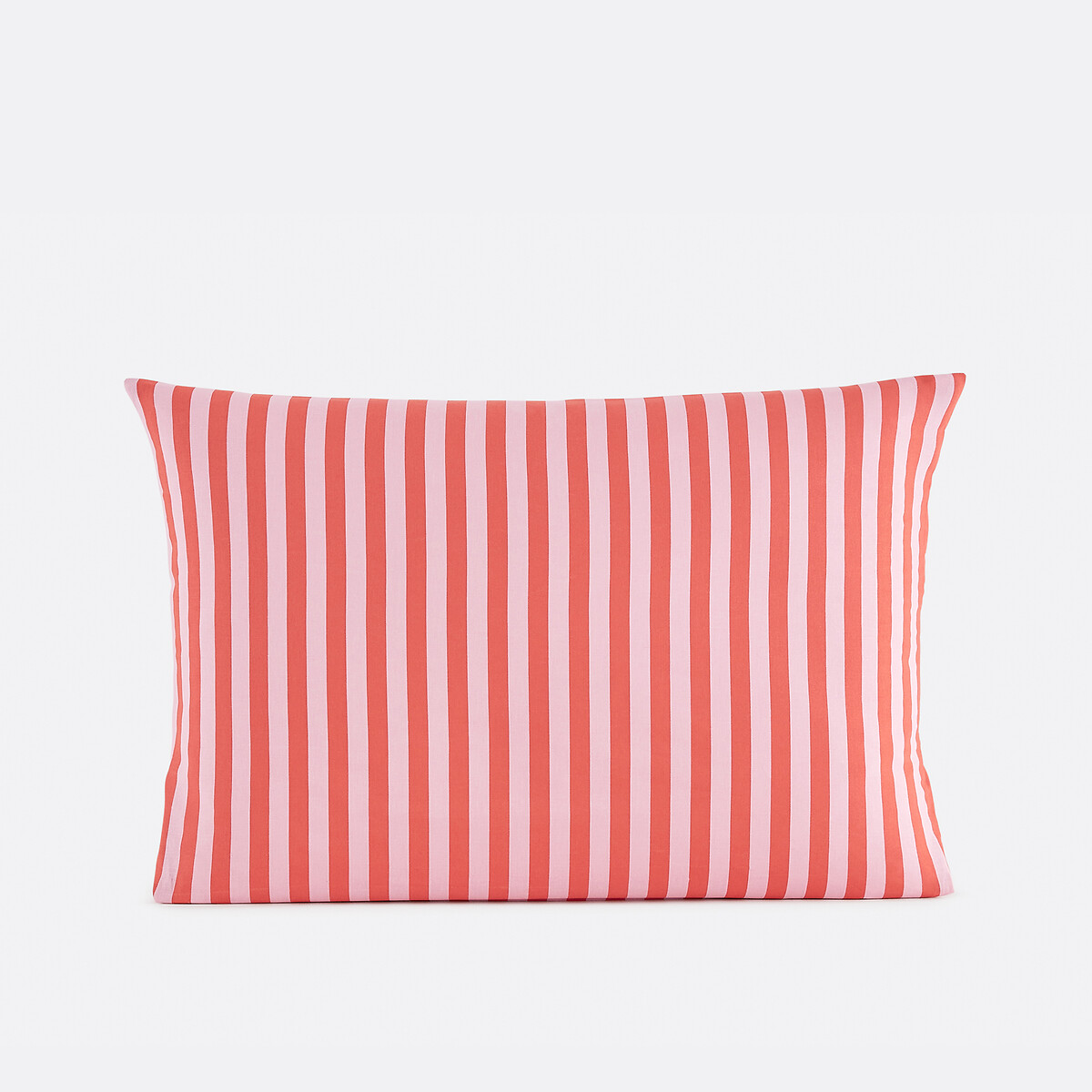 LA REDOUTE INTERIEURS<br>Conjunto de cama 50% algodão reciclado, rosa Sacha