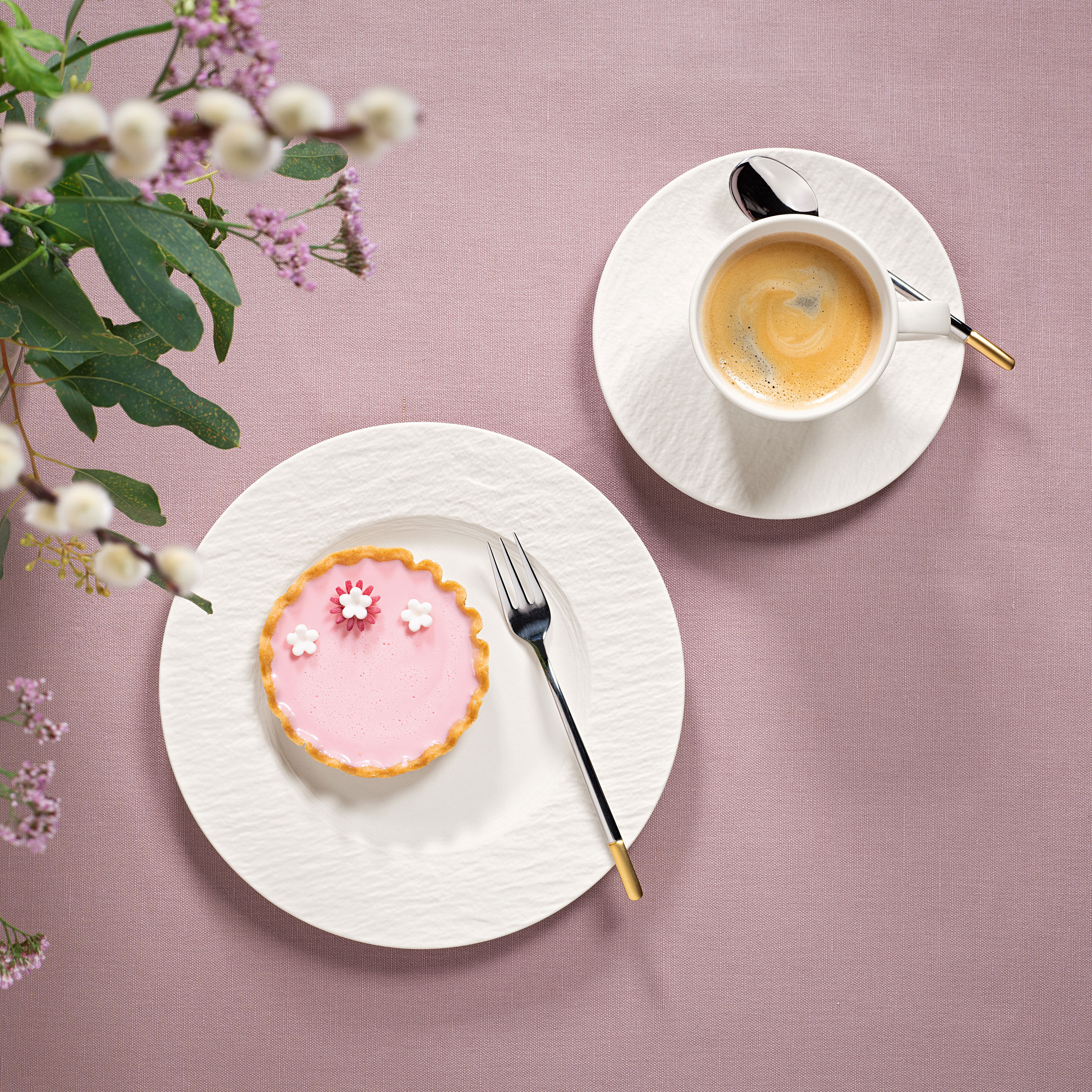 Manufacture Appetizer and dessert plate White, 8.6'', Premium Porcelain
