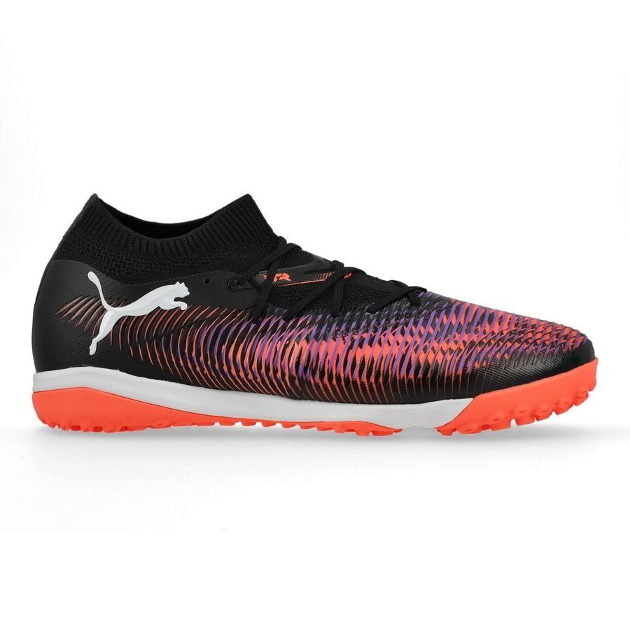 PUMA Future 8 Match TT Unlimited - Noir/Blanc/Glowing Red Femme