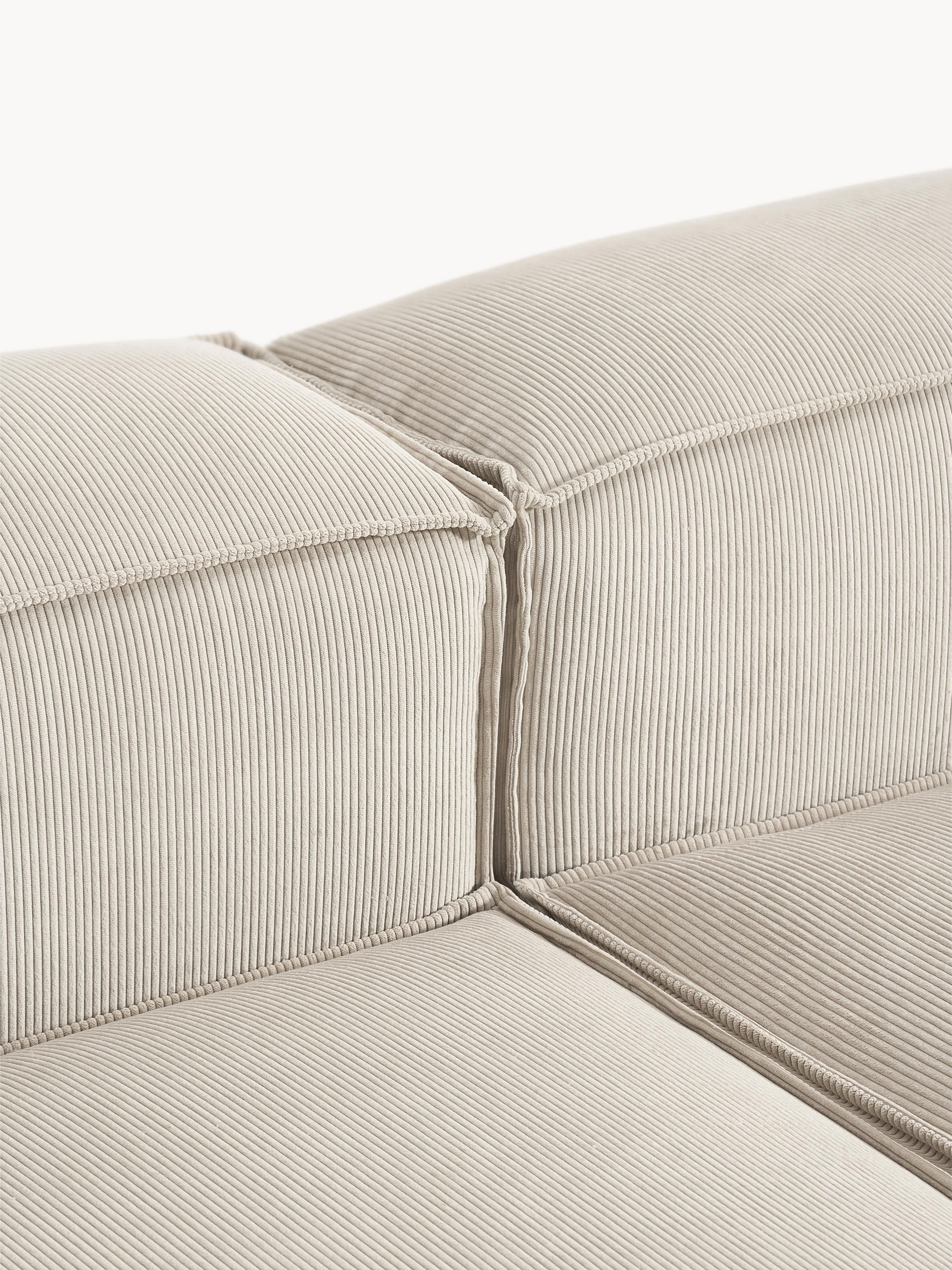 Modulaire U-bank Lennon van corduroy