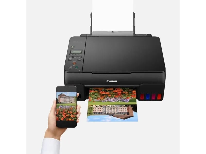 [OUTLET] - Canon PIXMA G650 - Multifunktionsprinter - farve - blækprinter - kan genopfyldes - A4 (210 x 297 mm), Letter A (216 x 279 mm) (original) - A4/Legal (medie) - op til 3.9 ipm (udskriver) - 100 ark - Wi-Fi(n), USB 2.0