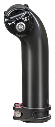 Tige de Selle Trek Rond Carbone Rails 10mm Noir