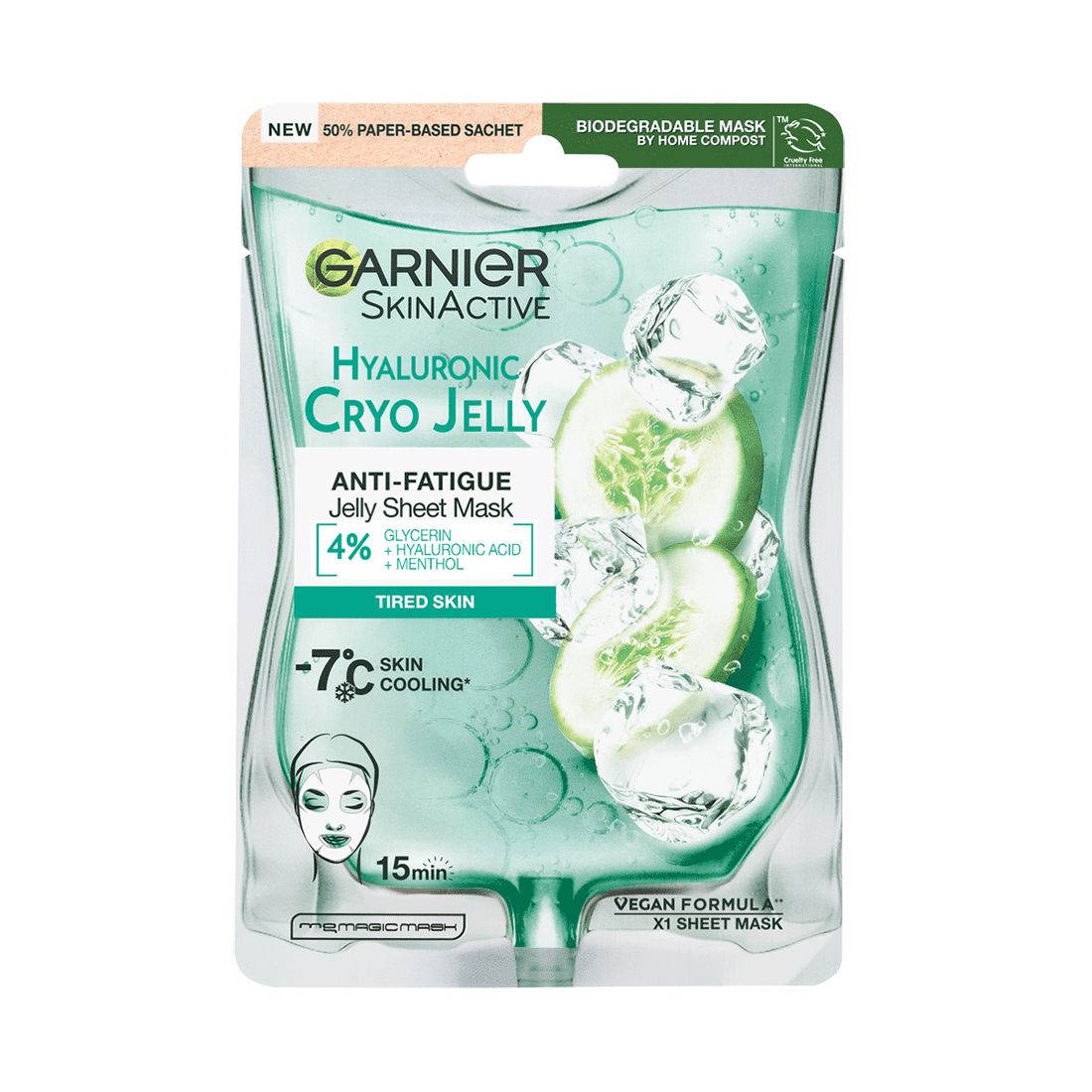 Ansiktsmaske Skin Active Cryo Jelly