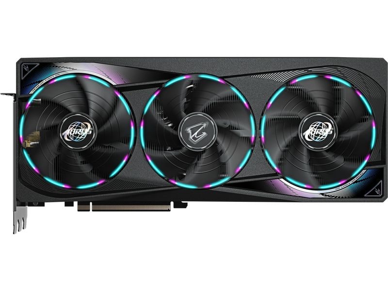 Gigabyte Grafikkarte AORUS GeForce RTX 5070 MASTER 12 GB Gigabyte Grafikkarte mit 12 GB GDDR7 Speicher