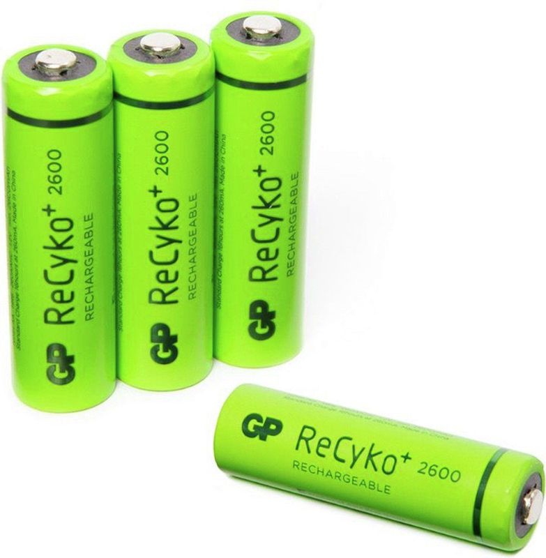 GP - ReCyko - Oplaadbare AA Batterijen - 4 Stuks - 2600 mAh