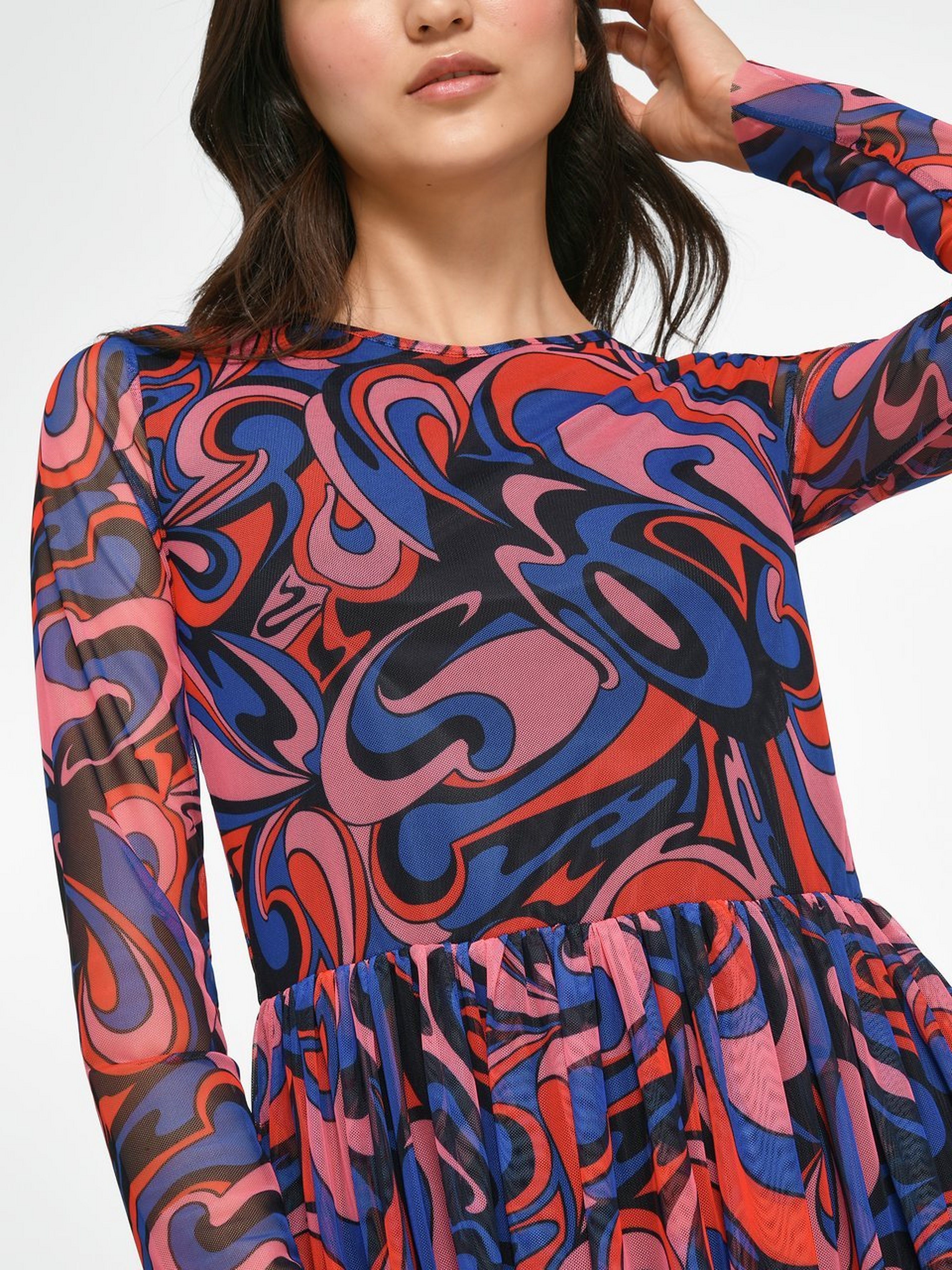 Mesh-Kleid