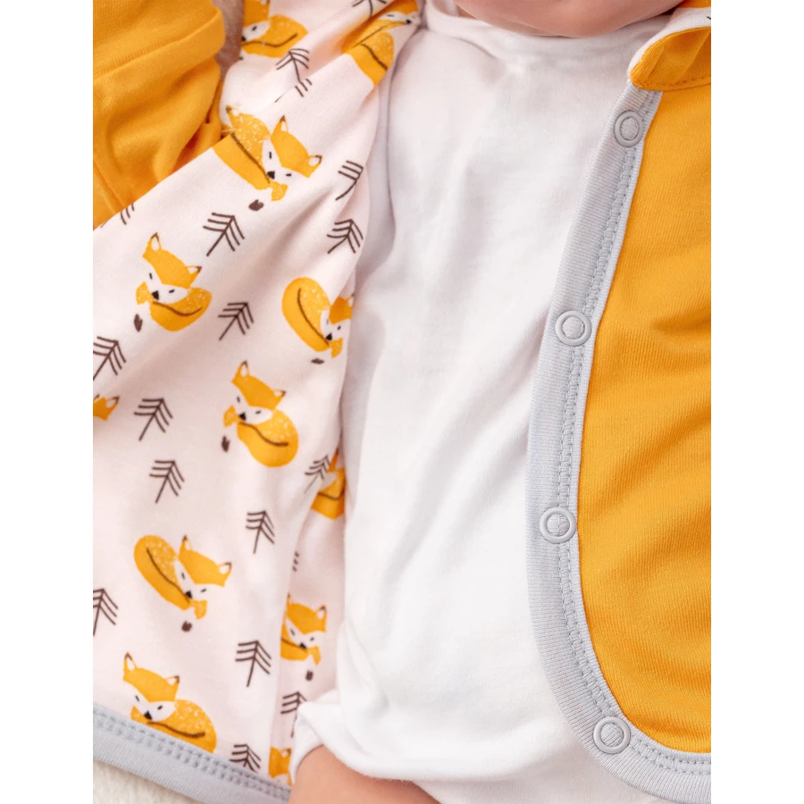 Baby Sweets Wendejacke Little Fox weiß orange