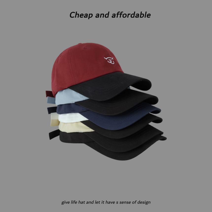 Alpha Kiss - Baseballpet met geborduurd varken
